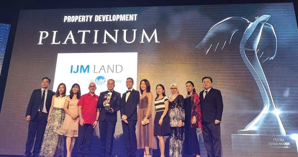 IJM Land Wins Platinum at The Putra Brand Awards 2019 ...