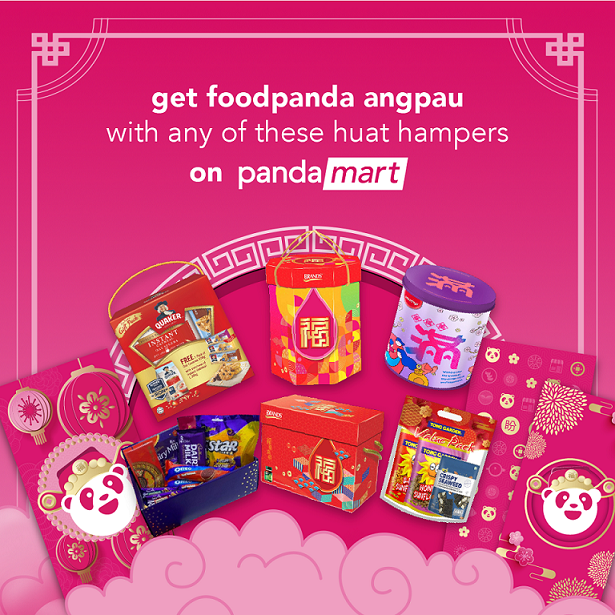 foodpanda pandamart angpau promo | Source: foodpanda Malaysia