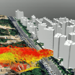 E8IGHT simulation technology_Simulation of landslide in Seoul Gangnam District