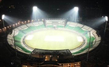 The Gaddafi Stadium in Lahore, Pakistan, was completed in 117 days, said the Pakistan Cricket Board (PCB). It was launched on 7 February 2025. | Photo by PCB / NHA File Photo